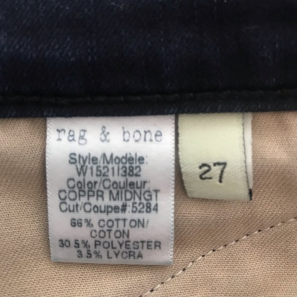 Rag and Bone 5 pocket jeans - Picture 6 of 6